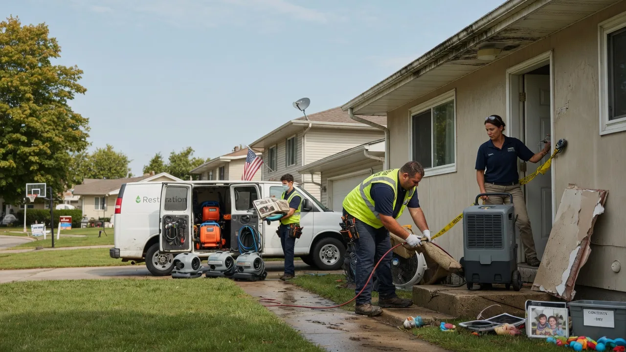 Water Damage Restoration in Ricketts, IA near me